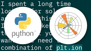Plotting in a non-blocking way with Matplotlib