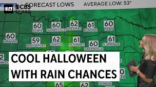 Better rain chances and cooler temperatures on deck for Halloween weekend