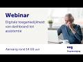 Download Lagu Webinar Digitale Toegankelijkheid - van dashboard naar assistentie | 26 juni 2024 | Oogvereniging