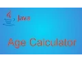 Java - Age calculator