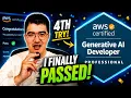 I Failed AWS GenAI Developer - Professional 3 Times Here s What Finally Worked