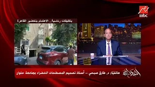 تفاصيل خطة تشجير القاهرة بأساليب مبتكرة د .طارق صبحي أستاذ تصميم المسطحات الخضراء بجامعة حلوان