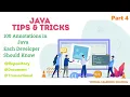 Unleash Your Coding Skills Must-Know Java and Spring Annotations part 4