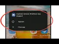 Fix Android System WebView has stopped problem in Android 2026