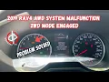 2019 TOYOTA RAV4 AWD SYSTEM MALFUNCTION 2WD MODE ENGAGED