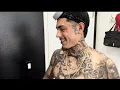 13HR SAINT MICHEAL TATTOO ON THE HOMIE