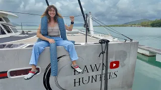 OFF GRID LIFE: CLEAN FUEL & COLD AIR ON OUR ALUMINIUM CATAMARAN