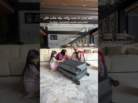 Ameena Azura setor hafalan sebelum unboxing oleh-oleh 🥰