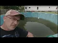 Overlap pool liner in an pool cleaning and update Part 2