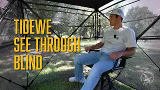 TideWe Hunting Blind See Through I Ground Blind Review
