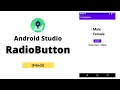 How to create Radio Button in Android Studio for Beginners Hindi Tutorial Very easy way