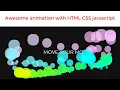 MouseMove Animations using HTML CSS and Javascript Step by Step Explained