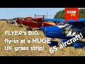 FLYER s BIG fly-in at a HUGE grass airstrip