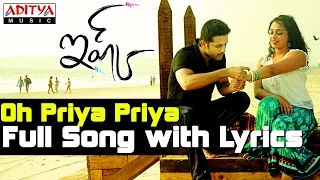 oh priya priya song with lyrics ishq movie songs nitin nithya menon aditya music