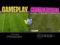 [TTB] PES 2020 vs FIFA 20 GAMEPLAY COMPARISON! - TOTALLY DIFFERENT STYLES!