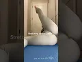 Female stretching in leggings for yoga #stretchinginleggingsforyoga #shorts