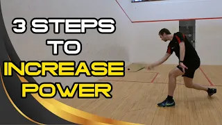 squash 3 steps to increase power for beginners