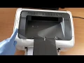 HOW TO PRINT A SELF TEST PAGE ON HP LASERJET PRO M12W