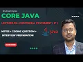 Lecture-25 Conditional Statement If Core Java Full Course Hindi Tutorial Shubham Bytes