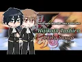 characters react to each other Hijikata Toshiro Okita Sougo Gintama Gcrv