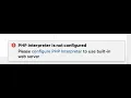 How to configure PHP interpreter in PhpStorm Xampp MacOs