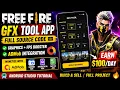 Recommended Free Fire GFX Tool App Full Source Code Earn with AdMob Android Studio