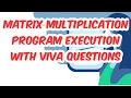 - Matrix Multiplication Java Program