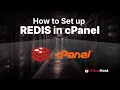 How to Set up REDIS in cPanel