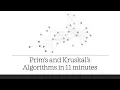 Prim s and Kruskal s Algorithms Simply Explained
