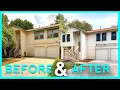 Before and After Home Renovation Split-Level