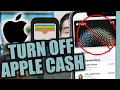 How To Turn Off Apple Pay Cash On iPhone