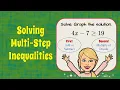 4 Steps to Solving Multi-Step Inequalities 7 EE B 4