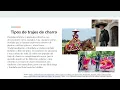 Map Assignment - El traje de Charro