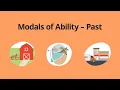 Past Modals of Ability - English Grammar Lessons