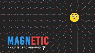 Magnetic Animated Background on mousemove using Javascript