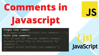 How to add comments in javascript in hindi Javascript tutorial for beginners - 2