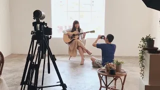 nathania jualim tik tok behind the scene 