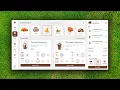 Vuejs - Vuetify UI Design POS System for Coffee Shop
