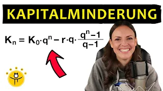 Finanzmathematik – Wie lange reicht das Kapital? (Kapitalminderung)