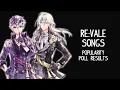 Lagu Re:vale Songs Popularity Poll Results (songs released before 09/16/24)