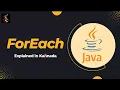 Foreach in Java Functional Programming Java 8 updates New feature Iterations Kaliyona