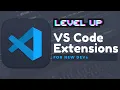 Top 5 VS Code Extensions to BOOST your productivity