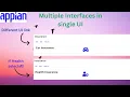 Multiple Interfaces in single UI Appian Tutorial