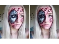 Easy Terminator Inspired Halloween Makeup Tutorial