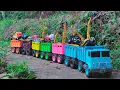 Download Lagu RC TRACTORS, MEGA RC TRUCKS, RC MACHINES COLLECTION!! EXCAVATOR LESU ET30H, KABOLITE K350-200 DIGGER