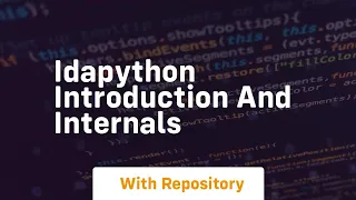 Idapython introduction and internals