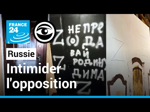 Russie : la lettre "Z" utilisée pour intimider les activistes antiguerre • Les Observateurs - YouTube thumbnail
