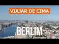 Berlim vista de drone 4k Alemanha Berlim vista de cima