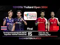 Download Lagu FINAL | D PUAVARANUKROH /S TAERATTANACHAI vs GUO Xin Wa /CHEN Fang Hui Thailand Open 2024 Badminton