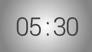 5 Minutes 30 seconds countdown Timer - Beep at the end Simple Timer five min thirty sec